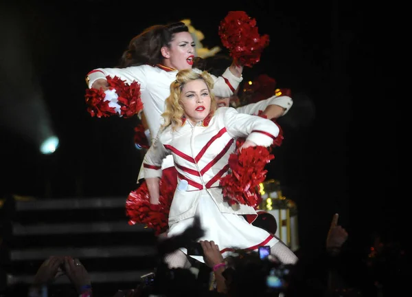 Rio Janeiro Grudnia 2012 Singer Madonna Występuje Podczas Turner Her — Zdjęcie stockowe