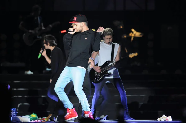 Rio Janeiro Brazilië Mei 2014 Zanger Van Band One Direction — Stockfoto