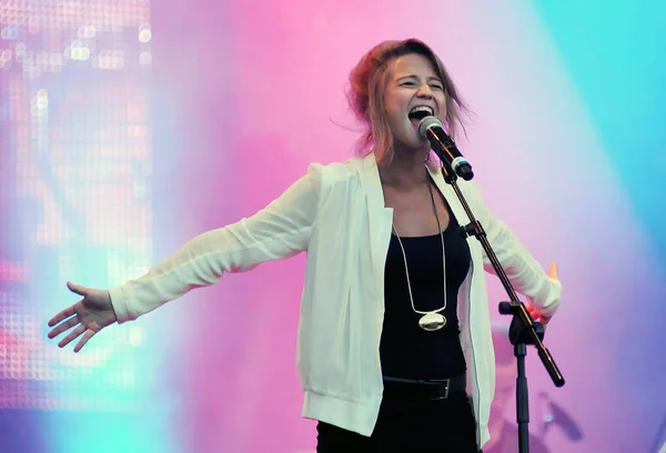 Río Janeiro Septiembre 2013 Cantante Selah Sue Durante Espectáculo Rock —  Fotos de Stock