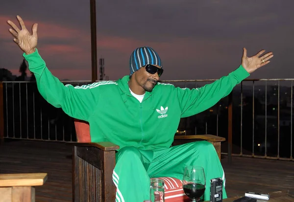 Rio Janeiro Brazílie Listopadu 2011 Rapper Zpěvák Snoop Dogg Během — Stock fotografie
