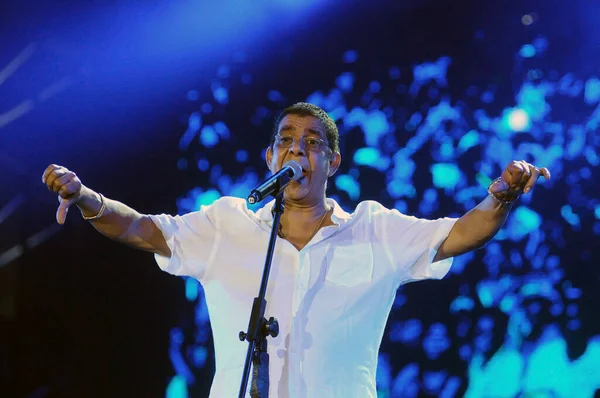 Rio Janeiro Brazil February 2015 Singer Zeca Pagodinho Show Quinta — Stock Photo, Image