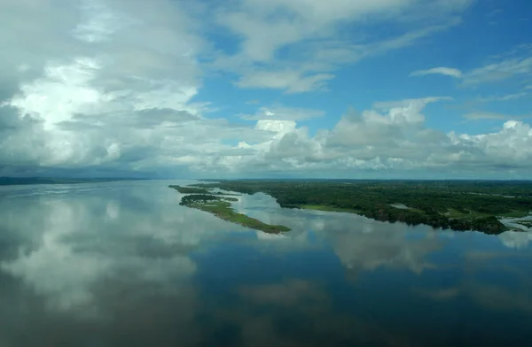 Амазонія Вересня 2006 Повітряний Вид Річку Тапахос Штаті Пара Півночі — стокове фото