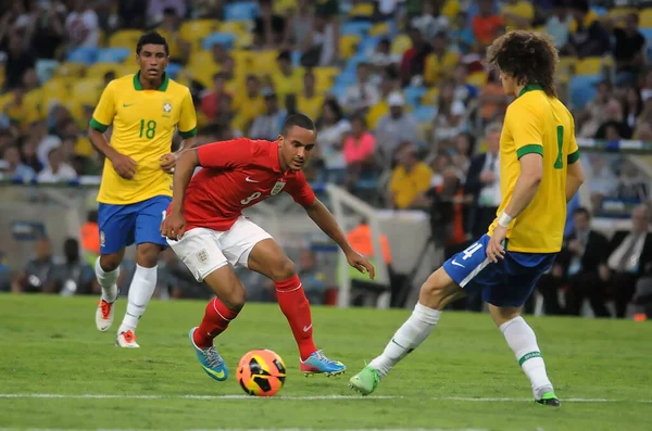 Rio Janeiro Brasilien Juni 2013 Der Englische Fußballspieler Theo Walcott — Stockfoto