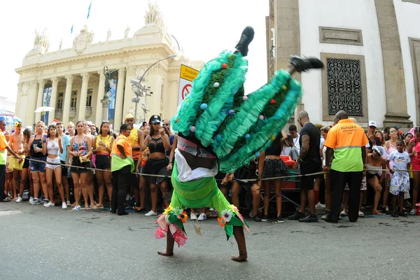 브라질 리오데자네이로 2019 Folies Deesfile Presentation Carnival Block Lud Fervo — 스톡 사진