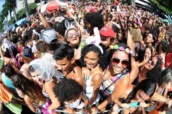 Rio Janeiro Brasil Marzo 2019 Folies Deesfile Presentation Carnival Block —  Fotos de Stock