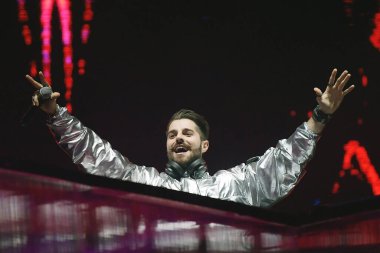 Rio de Janeiro, Brezilya, 27 Eylül 2019.Dj Alok Rio 'daki Rock' taki gösterisi sırasında Rio de Janeiro.