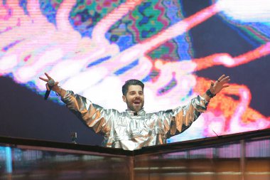 Rio de Janeiro, Brezilya, 27 Eylül 2019.Dj Alok Rio 'daki Rock' taki gösterisi sırasında Rio de Janeiro.