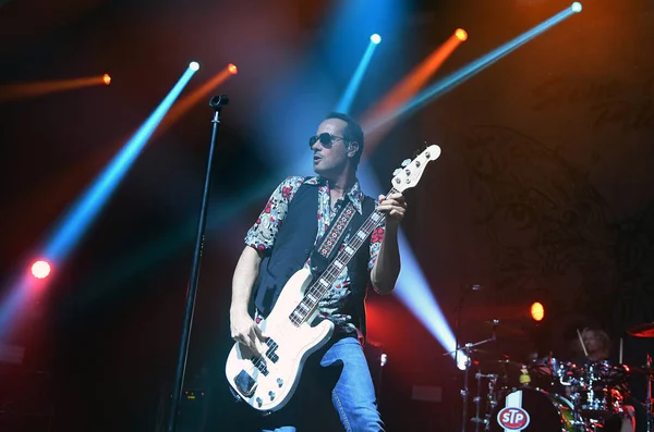 Rio Janeiro Februar 2019 Bassist Robert Deleo Von Der Band — Stockfoto
