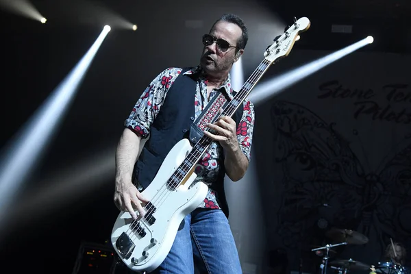 Rio Janeiro Februar 2019 Bassist Robert Deleo Von Der Band — Stockfoto