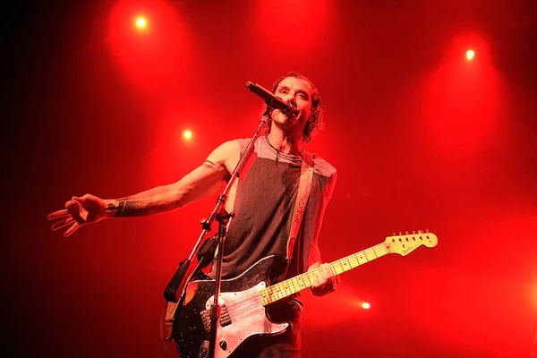 Rio Janeiro Febrero 2019 Vocalista Guitarrista Gavin Rossdale Banda Rock — Foto de Stock