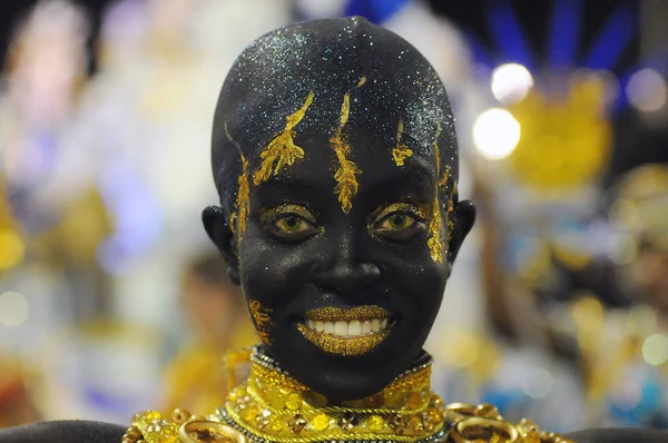 Rio Janeiro Février 2017 Parade Des Écoles Samba Pendant Carnaval — Photo