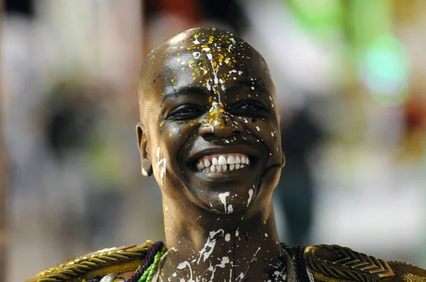 Río Janeiro Marzo 2014 Desfile Escuelas Samba Durante Carnaval Río — Foto de Stock