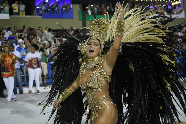 Rio Janeiro 2018 리우데자네이루 사육제 기간에 열리는 브라질 리우데자네이루에 모에서는 — 스톡 사진