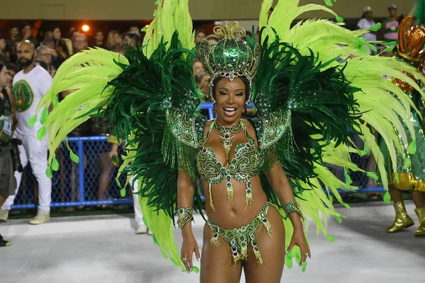 Rio Janeiro Février 2018 Parade Des Écoles Samba Groupe Spécial — Photo