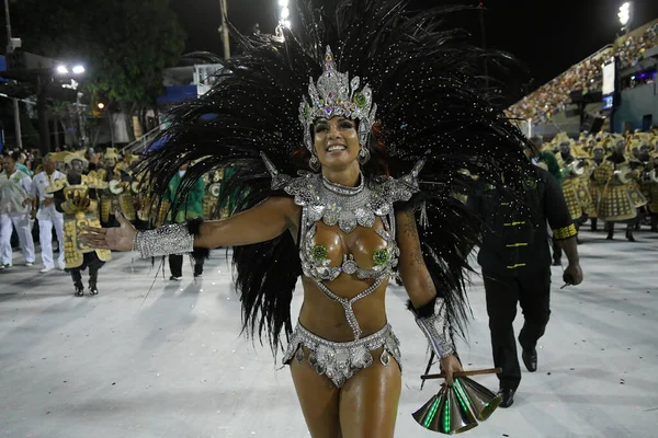 Rio Janeiro Fevereiro 2018 Desfile Das Escolas Samba Grupo Especial — Fotografia de Stock