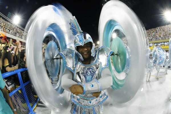 Rio Janeiro Fevereiro 2018 Desfile Das Escolas Samba Grupo Especial — Fotografia de Stock