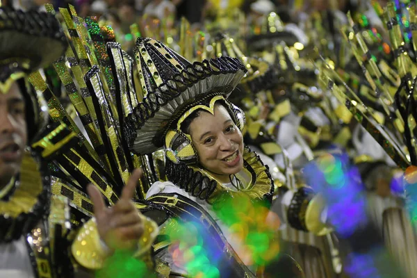 Rio Janeiro Février 2018 Parade Des Écoles Samba Groupe Spécial — Photo