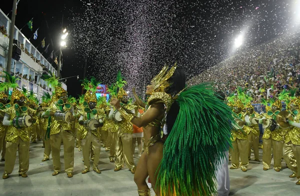 Rio Janeiro Февраля 2018 Парад Школ Самбы Специальной Группы Время — стоковое фото