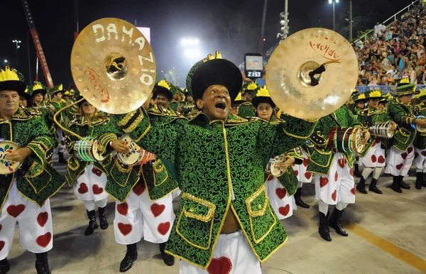 Río Janeiro Febrero 2017 Desfile Las Escuelas Samba Durante Carnaval — Foto de Stock