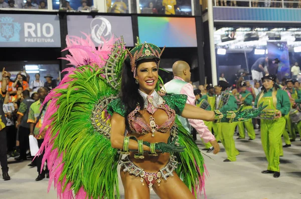Río Janeiro Febrero 2012 Desfile Las Escuelas Samba Durante Carnaval —  Fotos de Stock