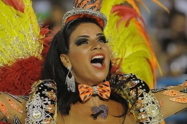 Rio Janeiro February 2016 Samba Schools Parade Carnival Rio Janeiro — Stock Photo, Image