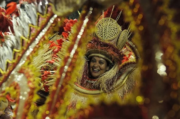 Rio Janeiro Março 2014 Desfile Das Escolas Samba Carnaval Rio — Fotografia de Stock