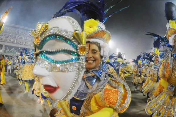 Rio Janeiro March 2014 리우데자네이루 사육제 기간에 열리는 브라질 리우데자네이루에 — 스톡 사진