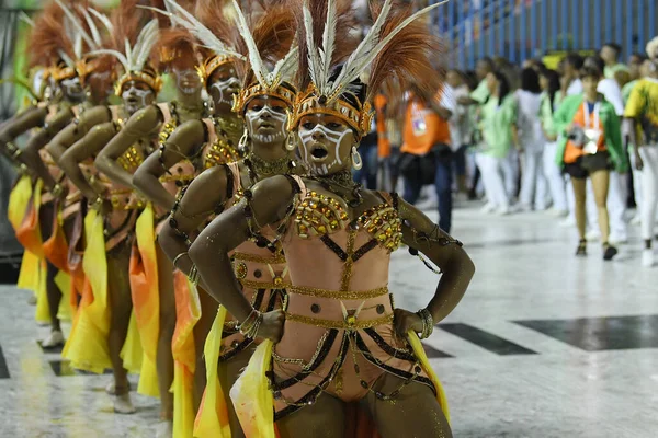 Rio Janeiro February 2020 Parade Samba Schools Carnival Rio Janeiro — Stock Photo, Image