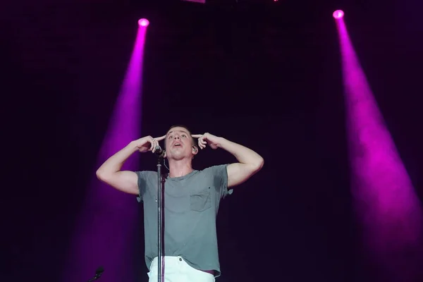 Rio Janeiro Brazil October 2019 Singer Charlie Puth His Show — Stock Photo, Image