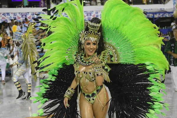 Rio Janeiro Februar 2020 Parade Der Sambaschulen Während Des Karnevals — Stockfoto