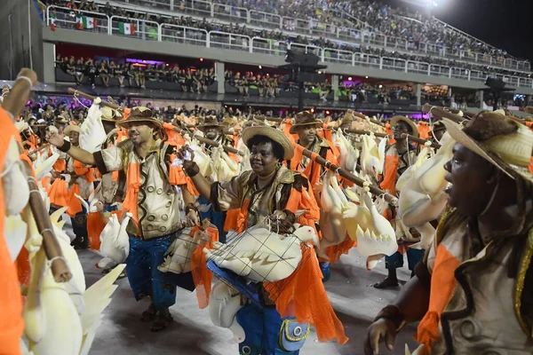 Río Janeiro Brasil Marzo 2020 Desfile Escuela Samba Unio Ilha — Foto de Stock