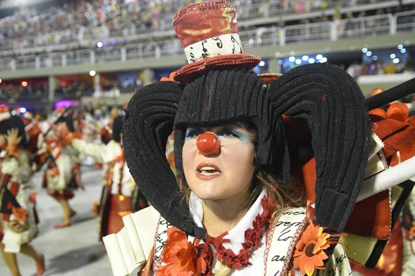 Рио Жанейро Бразилия Марта 2020 Parade Samba School Unio Ilha — стоковое фото