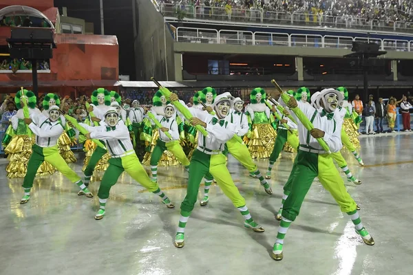 Ріо Жанейро Бразилія Березня 2020 Parade Imperatriz Leopoldinense Samba School — стокове фото