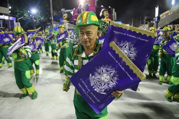 Río Janeiro Brasil Marzo 2020 Desfile Escuela Samba Imperio Serrano — Foto de Stock