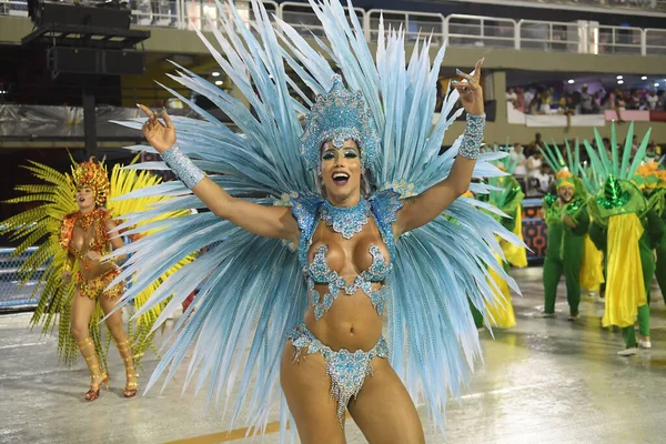 Río Janeiro Brasil Marzo 2020 Desfile Escuela Samba Renascer Jacarepagua — Foto de Stock