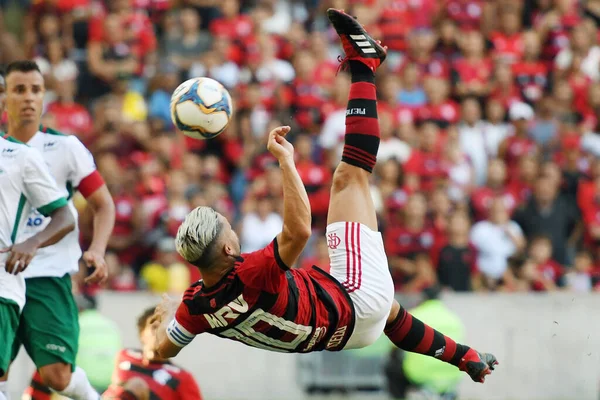 Rio Janeiro Brasil Fevereiro 2019 Jogador Futebol Diego Equipe Flamengo — Fotografia de Stock