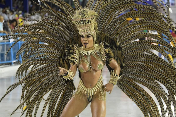 Río Janeiro Brasil Marzo 2020 Desfile Escuela Samba Unidos Porto — Foto de Stock