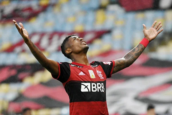 Rio Janeiro Brazilië Oktober 202020 Voetballer Bruno Henrique Van Het — Stockfoto