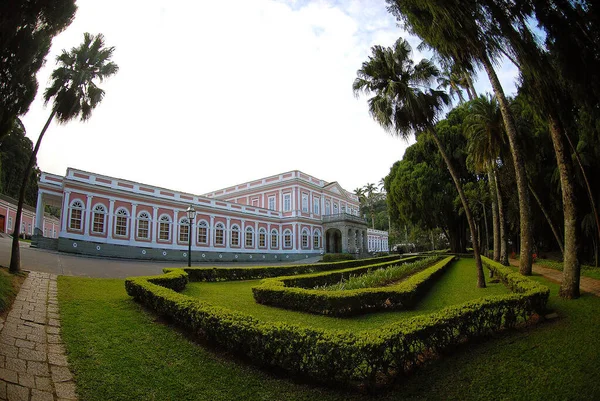 ブラジル ペトロポリス2011年4月29日リオデジャネイロ州ペトロポリス市の歴史的中心部に位置する帝国博物館 — ストック写真