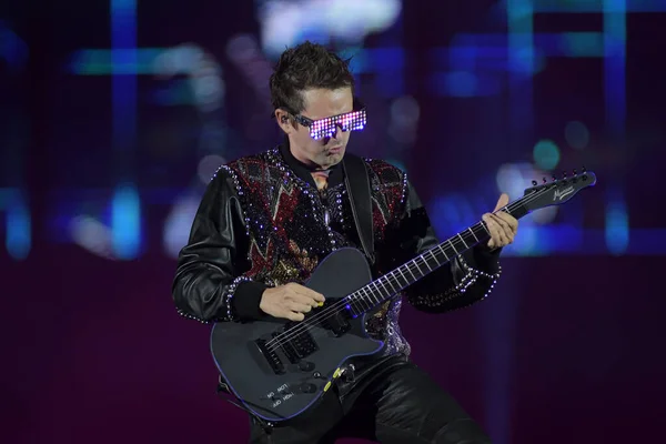 Rio Janeiro Brasil Octubre 2019 Cantante Guitarrista Matthew Bellamy Banda — Foto de Stock