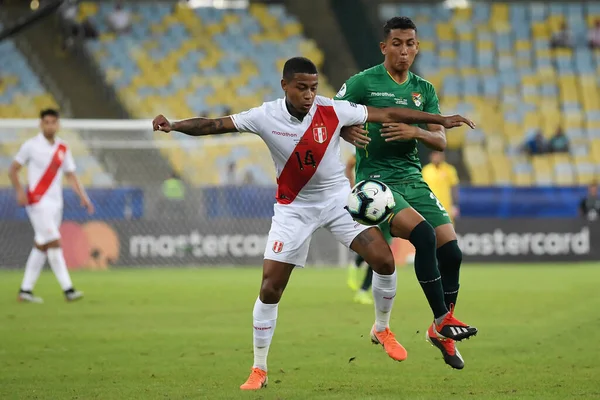 Rio Janeiro Brésil Juin 2019 Joueur Football Polo Andrade Équipe — Photo