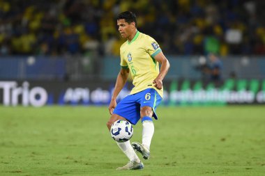 Rio de Janeiro, Brezilya, 4 Eylül 2025. Brezilya - Şili futbol maçı, 2026 Dünya Kupası elemeleri için, Maracana Stadyumu 'nda.