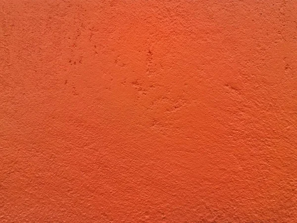 Mur Béton Orange Surface Rugueuse — Photo