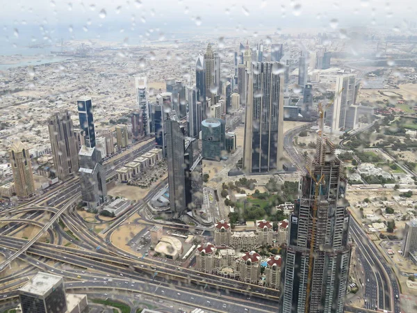 Dubai Emiratos Árabes Unidos Diciembre 2015 Una Vista Ciudad Dubai — Foto de Stock