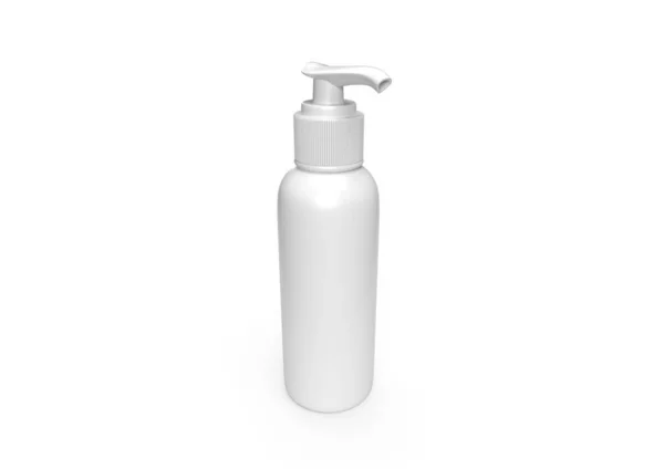 Kozmetik Pompa Modeli Sıvı Sabun Şampuan Duş Jeli Losyon Vücut — Stok fotoğraf