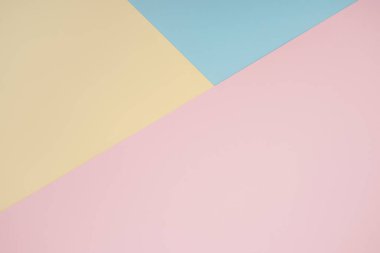 Soyut geometrik renkli kağıt arka plan. Tasarım veya metin için arkaplanı kopyala, düğün selamı, kartpostal