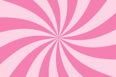 Pembe spiral şeklinde vektör arkaplan. Pembe kasırga. Pembe şeker desenli. Psikedelik çizim. Stok fotoğrafı.