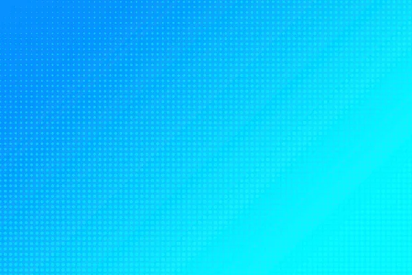 Blue Background Gradient Halftones Dot Pattern Retro Wallpaper Graphic Texture — Stock Vector