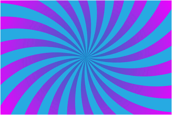 Retro 3d pattern with purple rays on purple background. Abstract light. 3d illustration. Sun texture. Stock image.