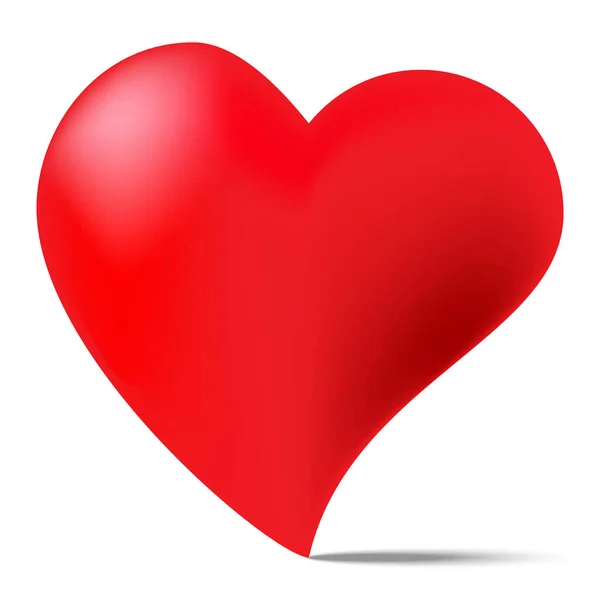 Καρδιά Διάνυσμα Σχήμα Εικόνα Αγάπης Διάνυσμα Αγάπης Εικονογράφηση Διάνυσμα Χαρτί — Διανυσματικό Αρχείο